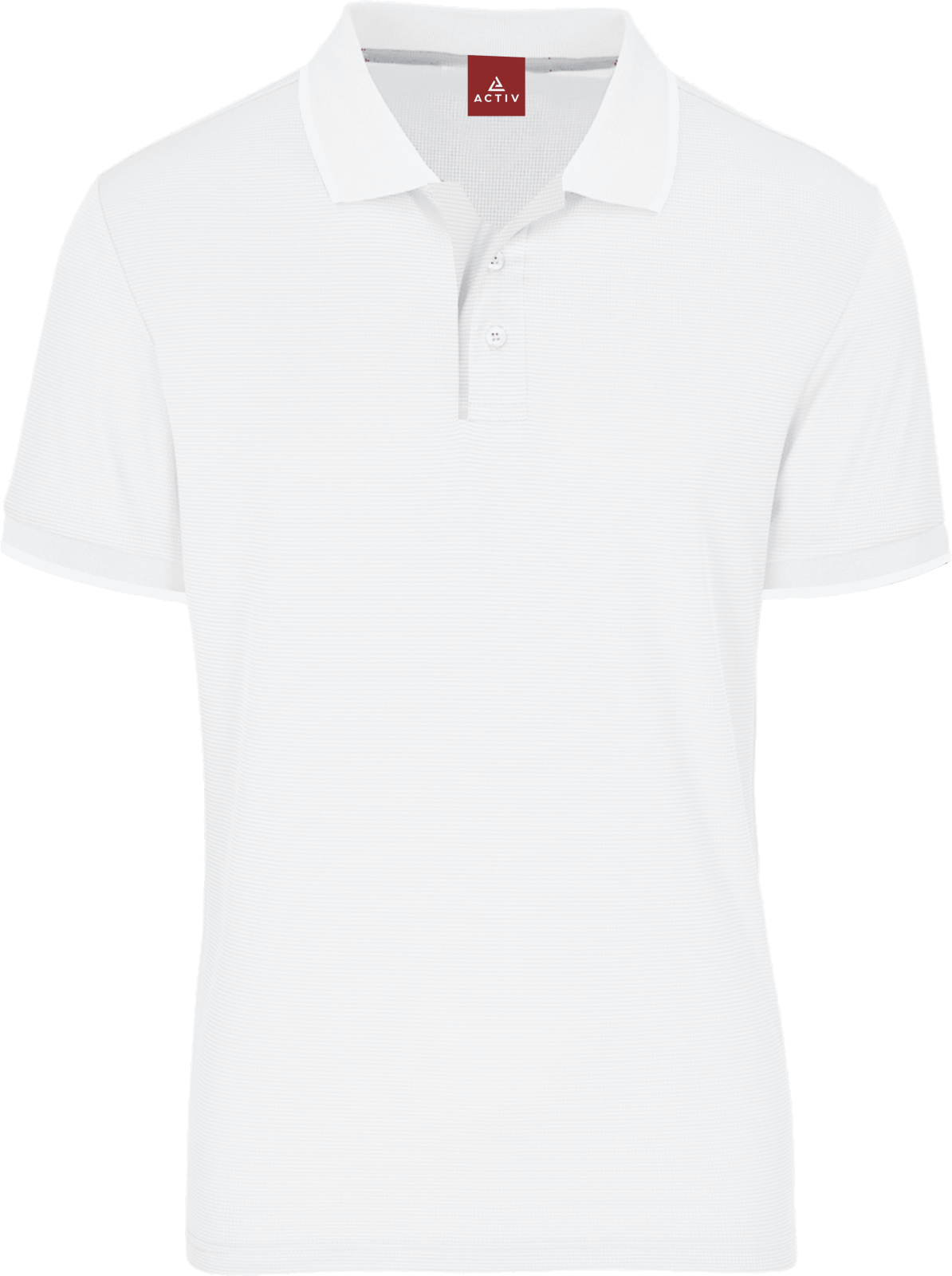 Golf Shirt-Crest White XXXXXL