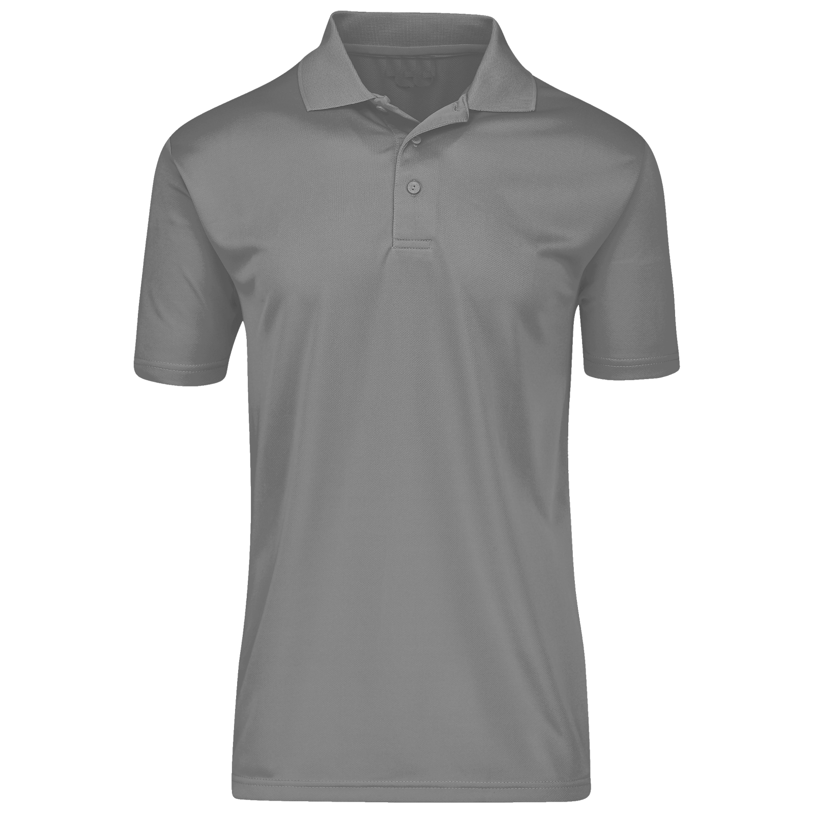 Golf Shirt-Moisture Management Grey S