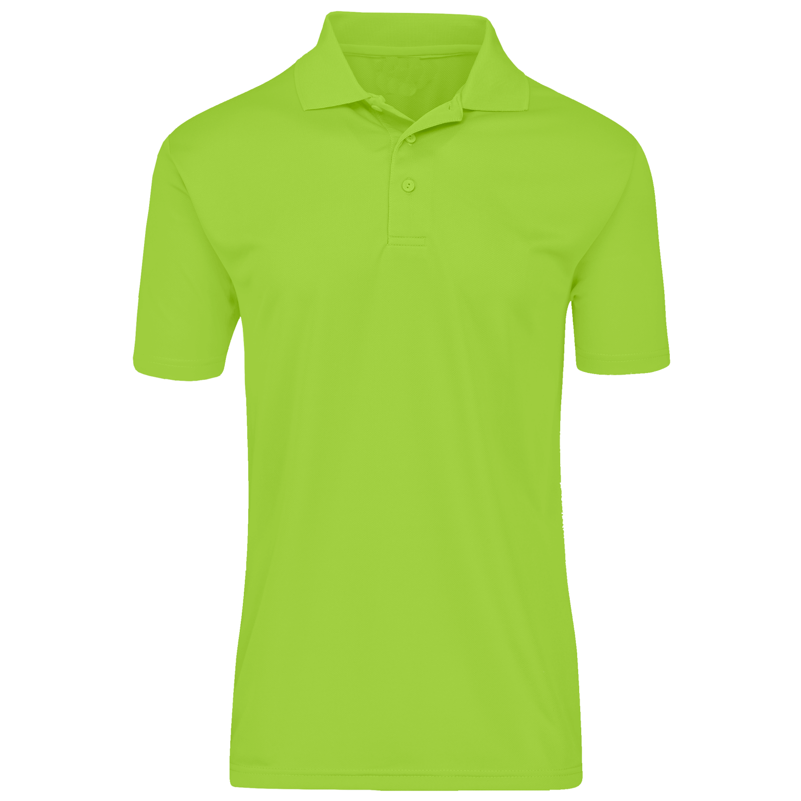 Golf Shirts-Moisture Lime Green XL