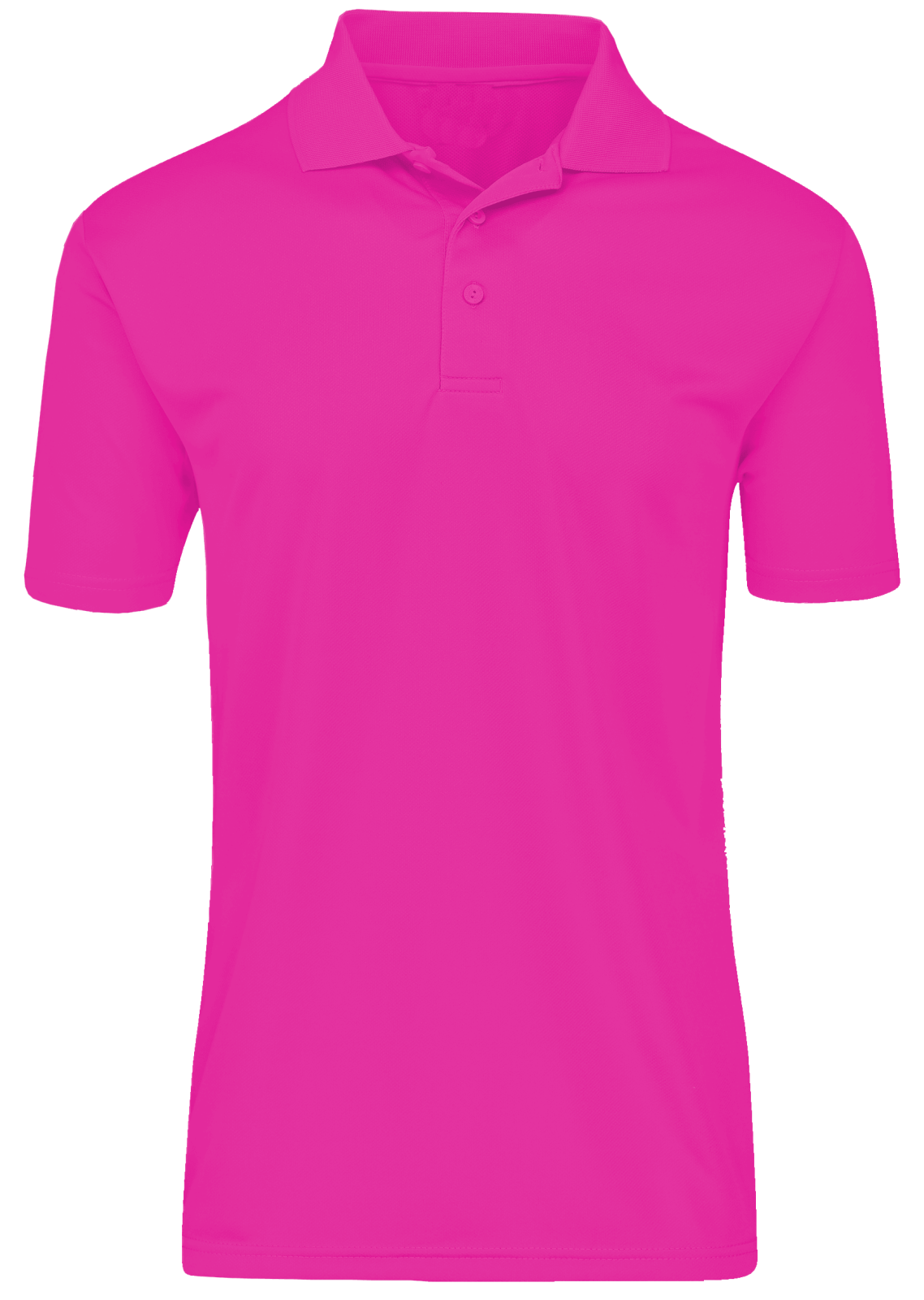 Golf Shirt-Moisture Management Pink XXL
